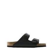 Casual Unisex Zwarte Sandalen met EVA-zool Birkenstock , Black , Heren