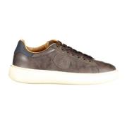 Bruine Herensportschoenen met Contrastdetails Blauer , Brown , Heren