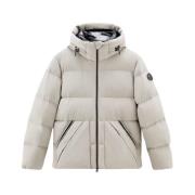 Heren Donsjas Sand Rock Woolrich , Gray , Heren