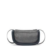 Hotfix Denim Crossbody Tas JW Anderson , Gray , Dames