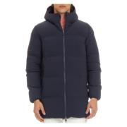 Blauwe Goretex Pufferjas Herno , Blue , Heren