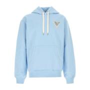 Lichtblauwe Katoenen Sweatshirt Casablanca , Blue , Heren