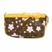 Pre-owned Leather clutches Louis Vuitton Vintage , Multicolor , Dames