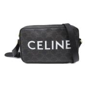 Pre-owned Canvas celine-bags Celine Vintage , Black , Dames