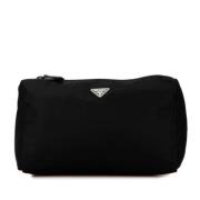 Pre-owned Fabric clutches Prada Vintage , Black , Dames