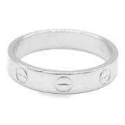 Pre-owned White Gold rings Cartier Vintage , Gray , Dames