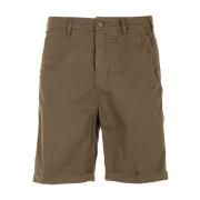 Chino Bermuda Shorts 40Weft , Brown , Heren