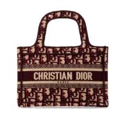 Pre-owned Canvas totes Dior Vintage , Red , Dames