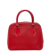 Pre-owned Leather louis-vuitton-bags Louis Vuitton Vintage , Red , Dam...