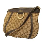 Pre-owned Canvas gucci-bags Gucci Vintage , Brown , Dames