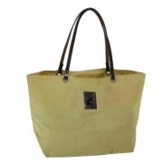 Pre-owned Nylon totes Fendi Vintage , Yellow , Dames