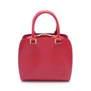 Pre-owned Leather louis-vuitton-bags Louis Vuitton Vintage , Red , Dam...