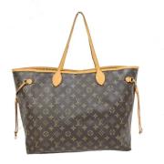 Pre-owned Canvas louis-vuitton-bags Louis Vuitton Vintage , Brown , Da...