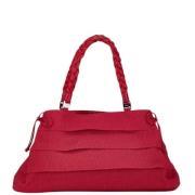 Pre-owned Fabric handbags Salvatore Ferragamo Pre-owned , Red , Dames