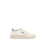 Sneakers van gestempeld leer met contrastdetail Autry , White , Dames