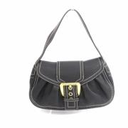 Pre-owned Leather handbags Celine Vintage , Black , Dames