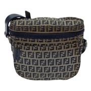 Pre-owned Canvas fendi-bags Fendi Vintage , Blue , Dames