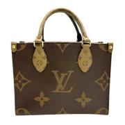 Pre-owned Fabric louis-vuitton-bags Louis Vuitton Vintage , Brown , Da...