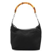 Pre-owned Leather gucci-bags Gucci Vintage , Black , Dames