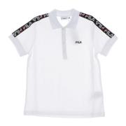 Witte Dames Polo Shirt Fila , White , Dames