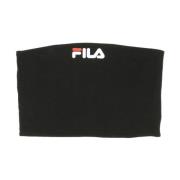 Zwarte Bandeau Dames Top Fila , Black , Dames