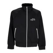 Tricot Track Jacket met ritssluiting Guess , Black , Heren