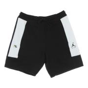 Jumpman Fleece Shorts Zwart/Wit Jordan , Black , Heren