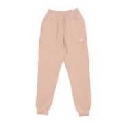 Hoge Taille Fleece Joggers Sportkleding Nike , Pink , Dames