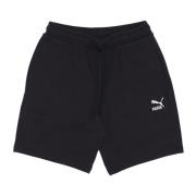 Klassieke zwarte trainingsbroek shorts Puma , Black , Heren