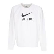 Lichtgewicht Crewneck Sweatshirt Air French Terry Nike , White , Heren