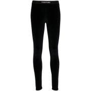 Blauwe Leggings voor Vrouwen Aw24 Tom Ford , Black , Dames