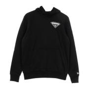 NFL Achterlogo Hoodie Zwart/Wit New Era , Black , Heren