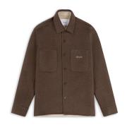 Index Overshirt Axel Arigato , Brown , Heren