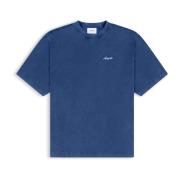 Honor Washed T-Shirt Axel Arigato , Blue , Heren