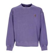 Lichtgewicht Crew Neck Sweatshirt Carhartt Wip , Purple , Heren