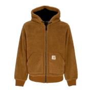 Sherpa Hooded Active Liner Jas Bruin Carhartt Wip , Brown , Heren