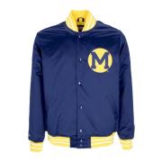 Michigan Wolverines Bomberjack Mitchell & Ness , Blue , Heren