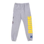 Los Angeles Rams Fleece Trainingsbroek Mitchell & Ness , Gray , Heren