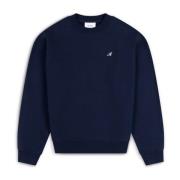 Signature Sweatshirt Axel Arigato , Blue , Heren