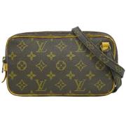 Pre-owned Canvas louis-vuitton-bags Louis Vuitton Vintage , Brown , Da...