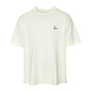 Signature T-shirt met ronde hals by Parra , White , Heren