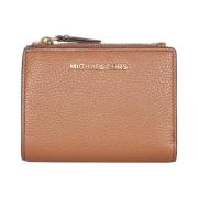 Portemonnee met drukknoop Billfold Portfolio Michael Kors , Brown , Da...