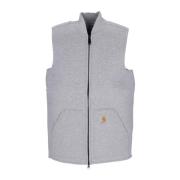 Grijze Heren Mouwloze Vest Carhartt Wip , Gray , Heren