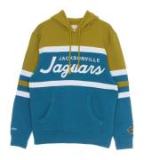 NFL Head Coach Hoody Jacksonville Jaguars Mitchell & Ness , Blue , Her...