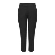 Hoge taille zwarte broek Carveronica-Elly Only Carmakoma , Black , Dam...