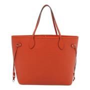 Pre-owned Leather louis-vuitton-bags Louis Vuitton Vintage , Orange , ...