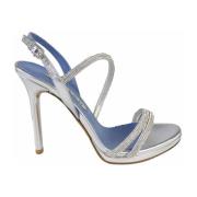 High Heel Sandals Albano , Gray , Dames