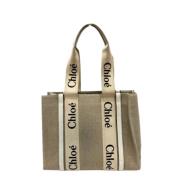 Pre-owned Fabric totes Chloé Pre-owned , Beige , Dames