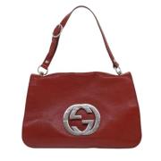 Pre-owned Leather gucci-bags Gucci Vintage , Red , Dames