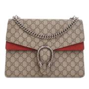 Pre-owned Fabric gucci-bags Gucci Vintage , Beige , Dames